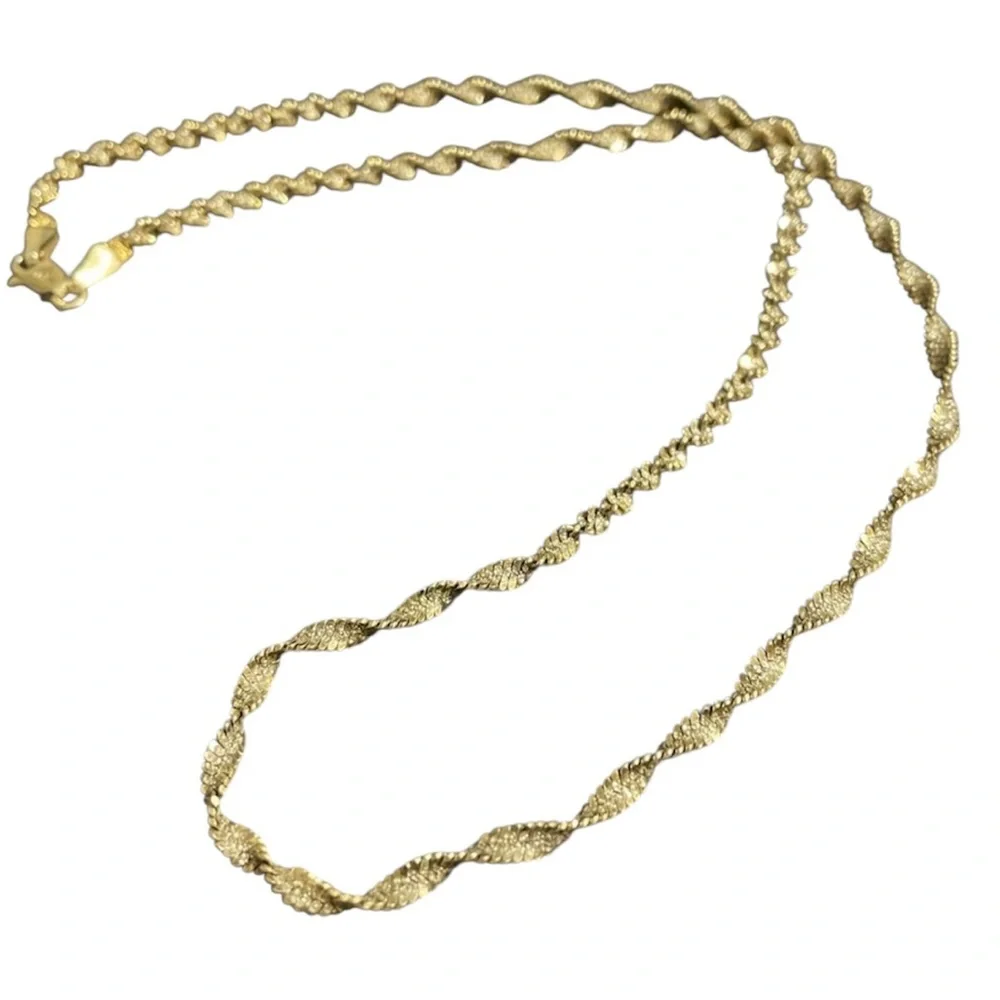 925 twist chain made in Italy